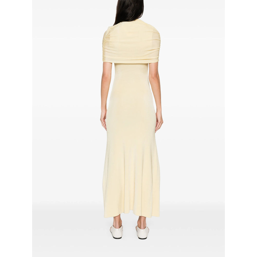 Vibrant Yellow Cutout Sundress