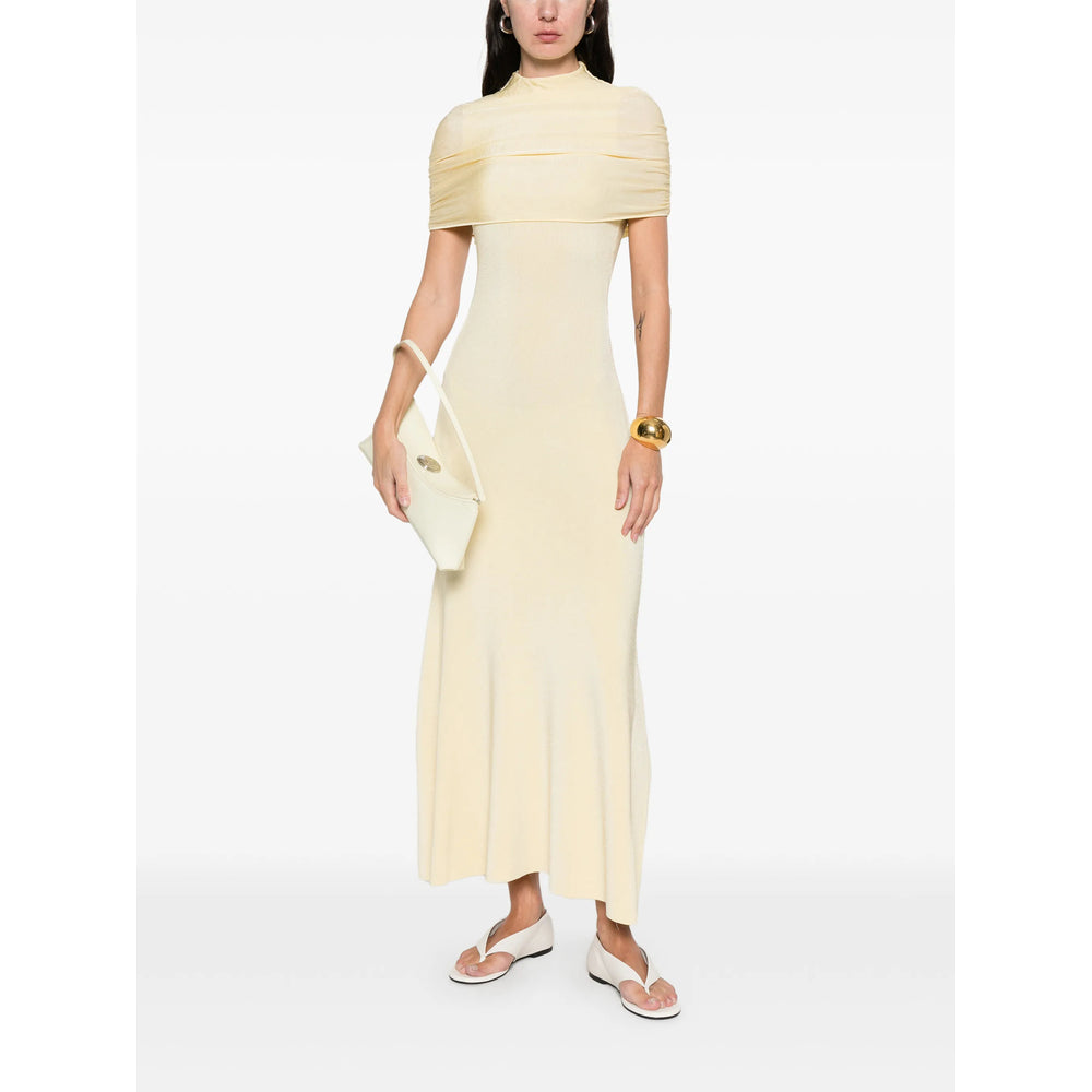 Vibrant Yellow Cutout Sundress