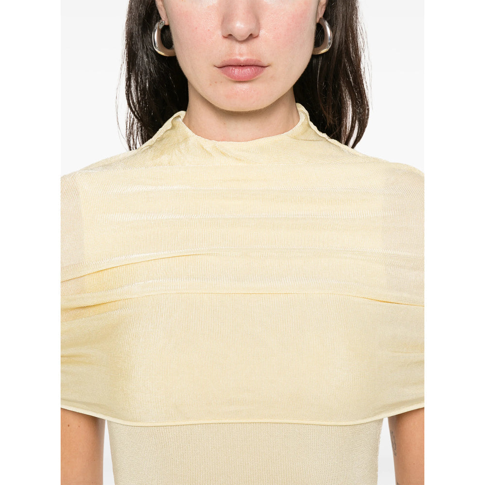 Vibrant Yellow Cutout Sundress