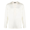 Silk Elastane Round Neck Top