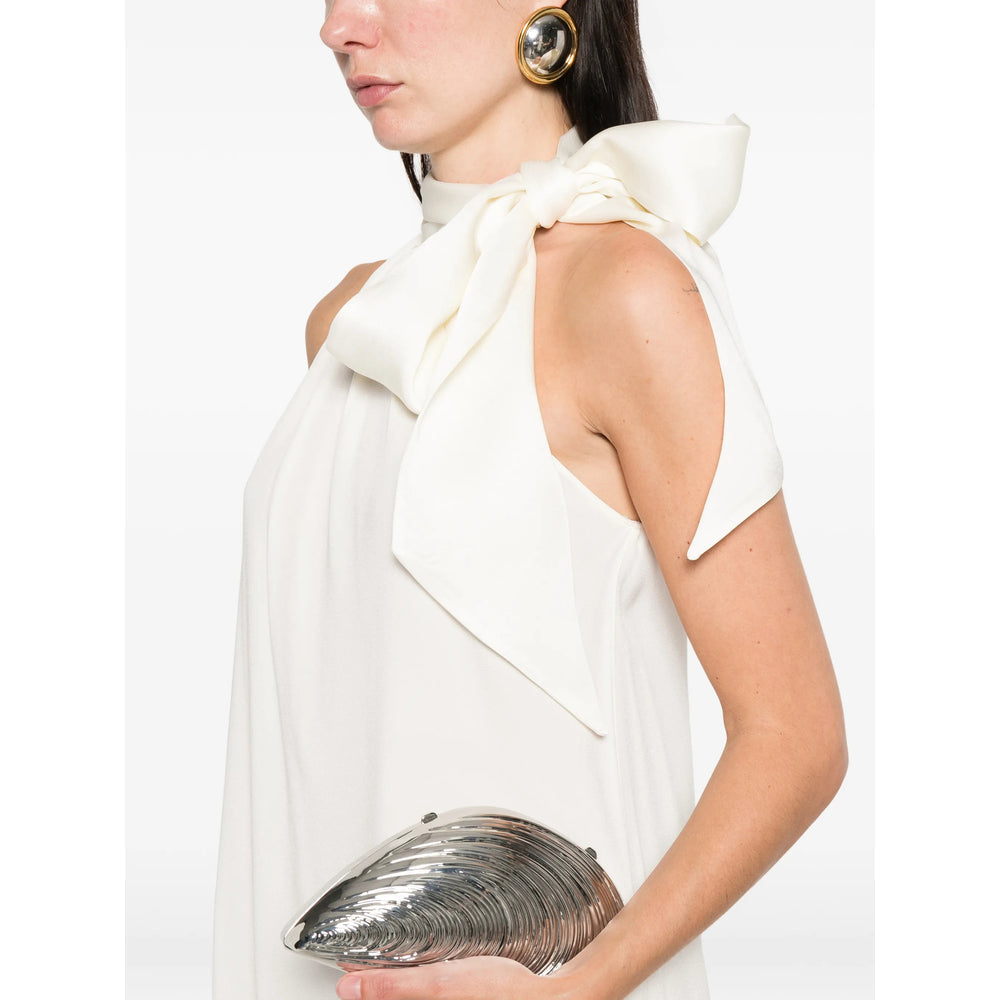 Flowing One-shoulder Gown