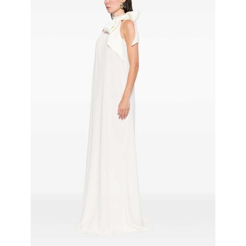 Flowing One-shoulder Gown