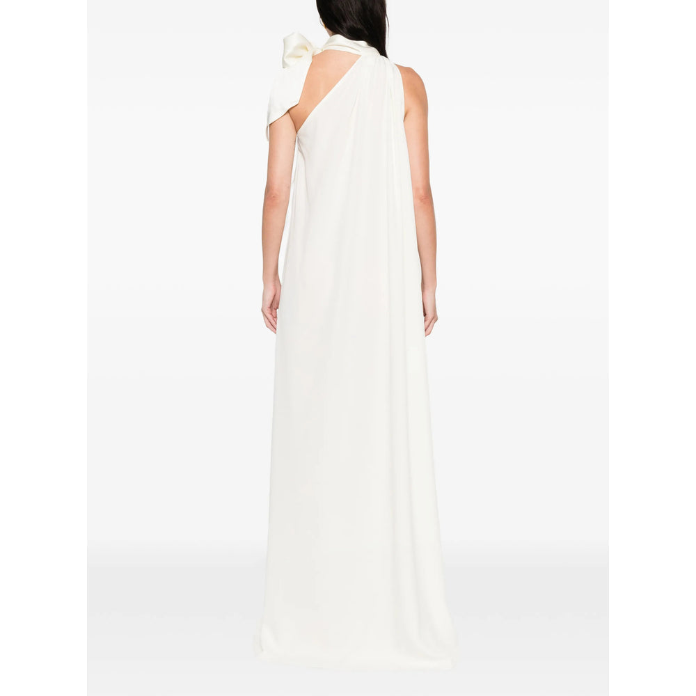 Flowing One-shoulder Gown