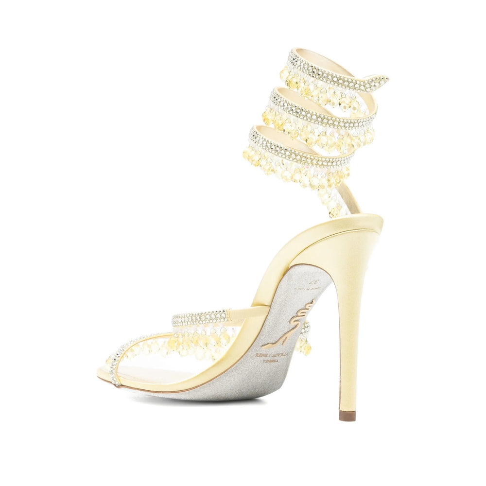 Satin Strass Stiletto