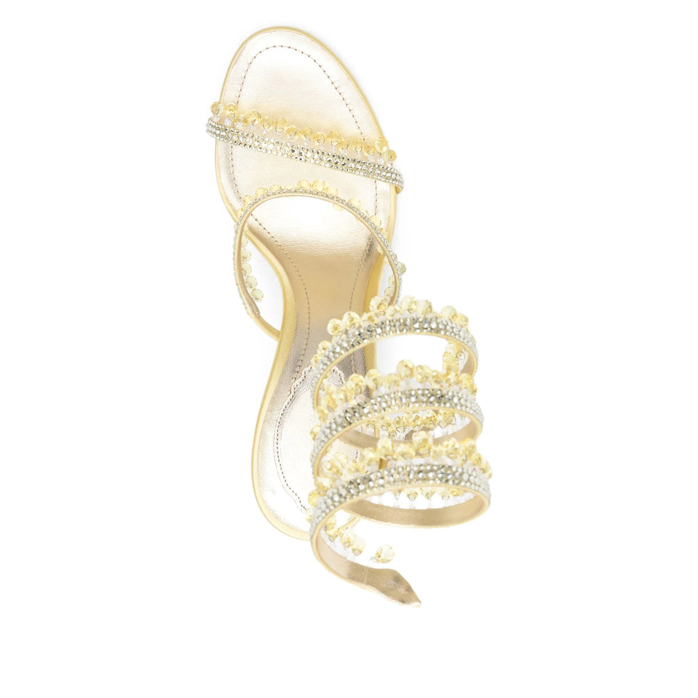 Satin Strass Stiletto