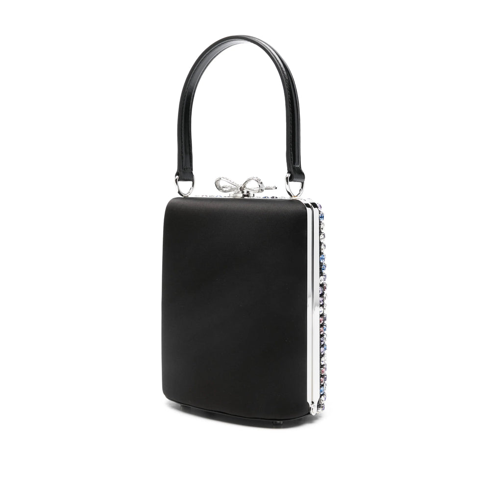 Multicolour Crystal Top-handle Bag