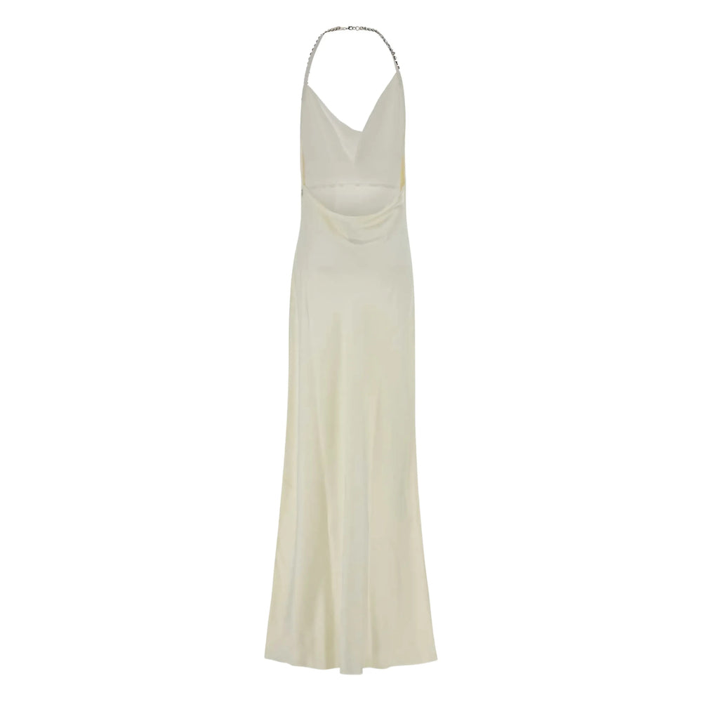 Effortless Beige Chain Maxi