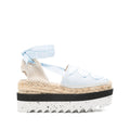 Light Blue Ribbon Sandal