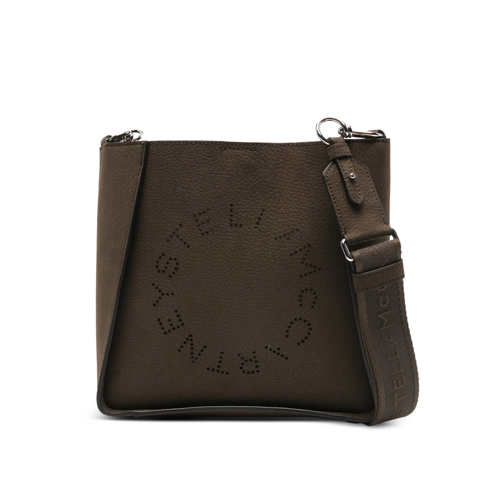 Dark Brown Signature Satchel