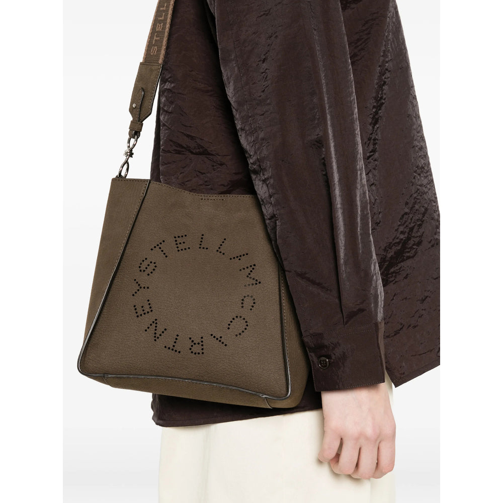 Dark Brown Signature Satchel