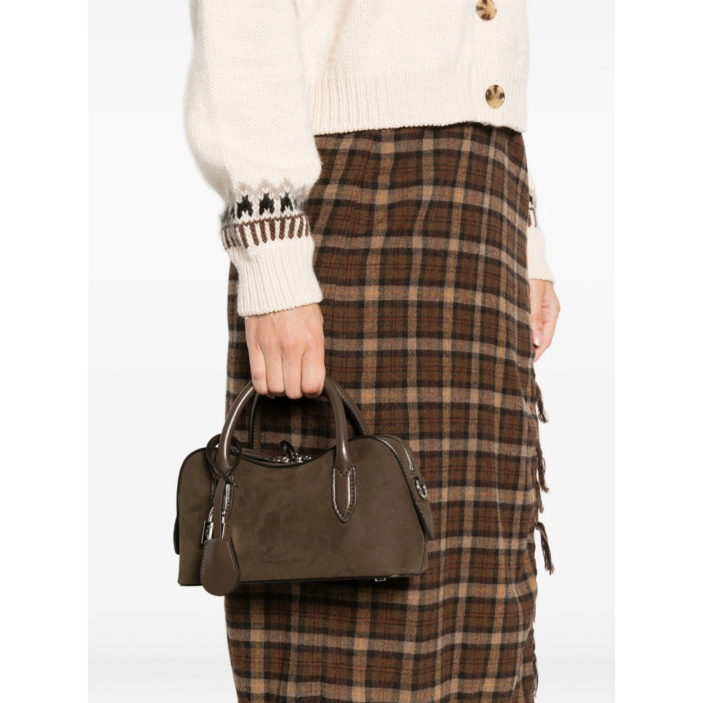 Dark Brown Leather Tote Bag