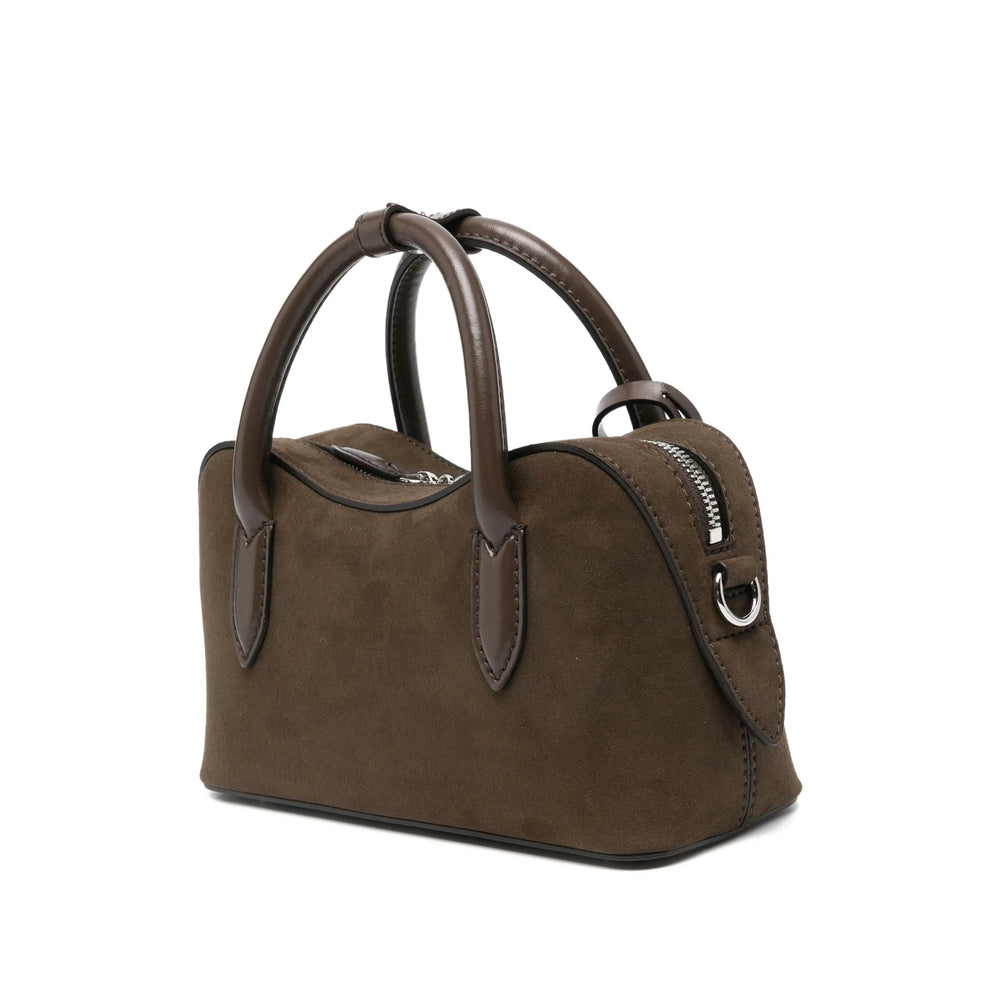 Dark Brown Leather Tote Bag
