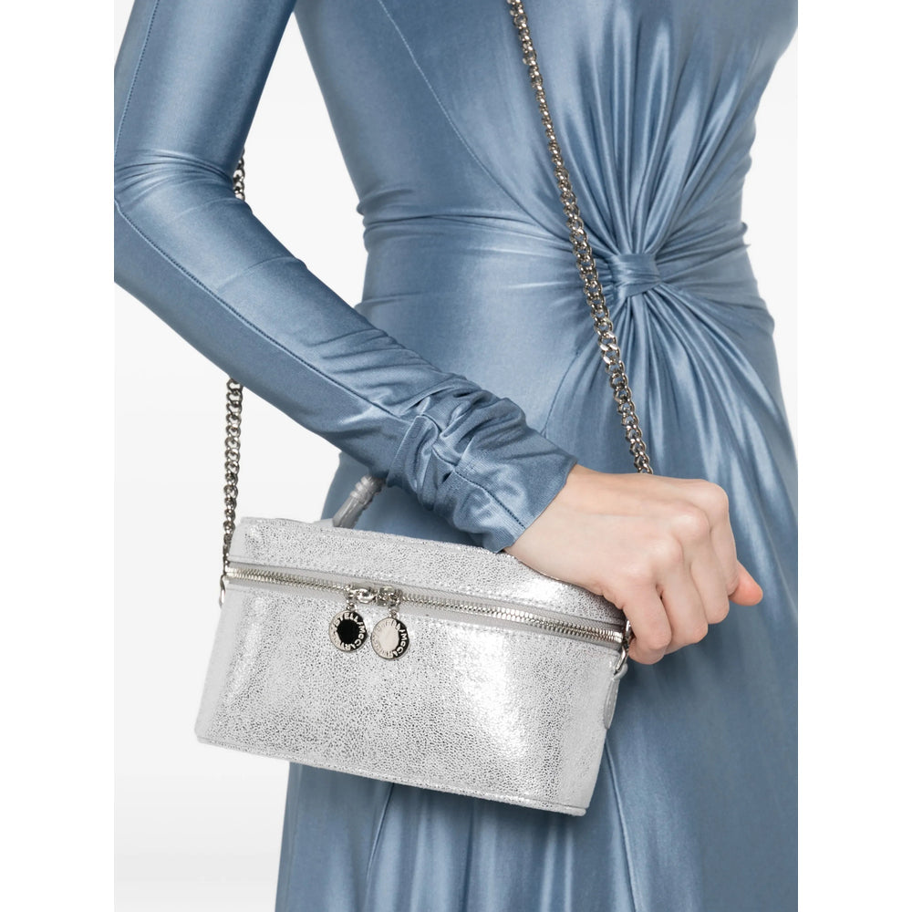 Metallic Chain Shoulder Bag