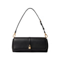 Black Suede Shoulder Bag