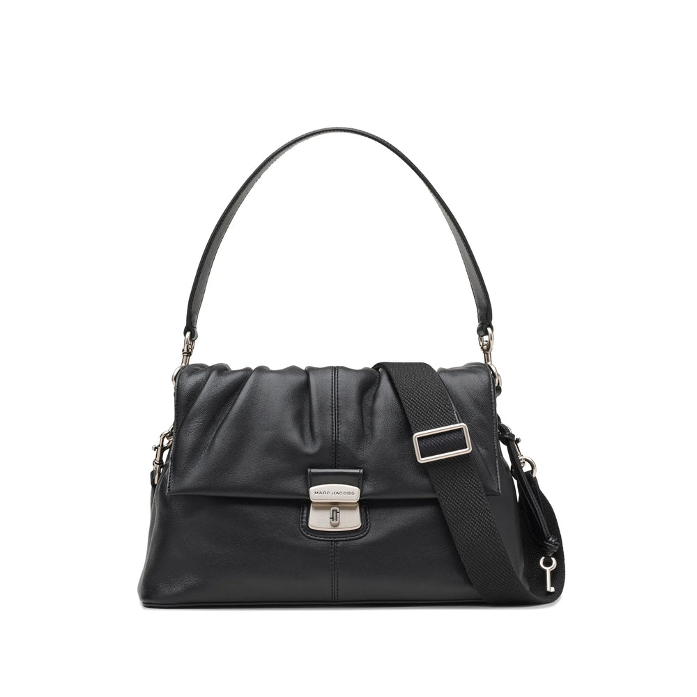Silver-tone Nappa Tote