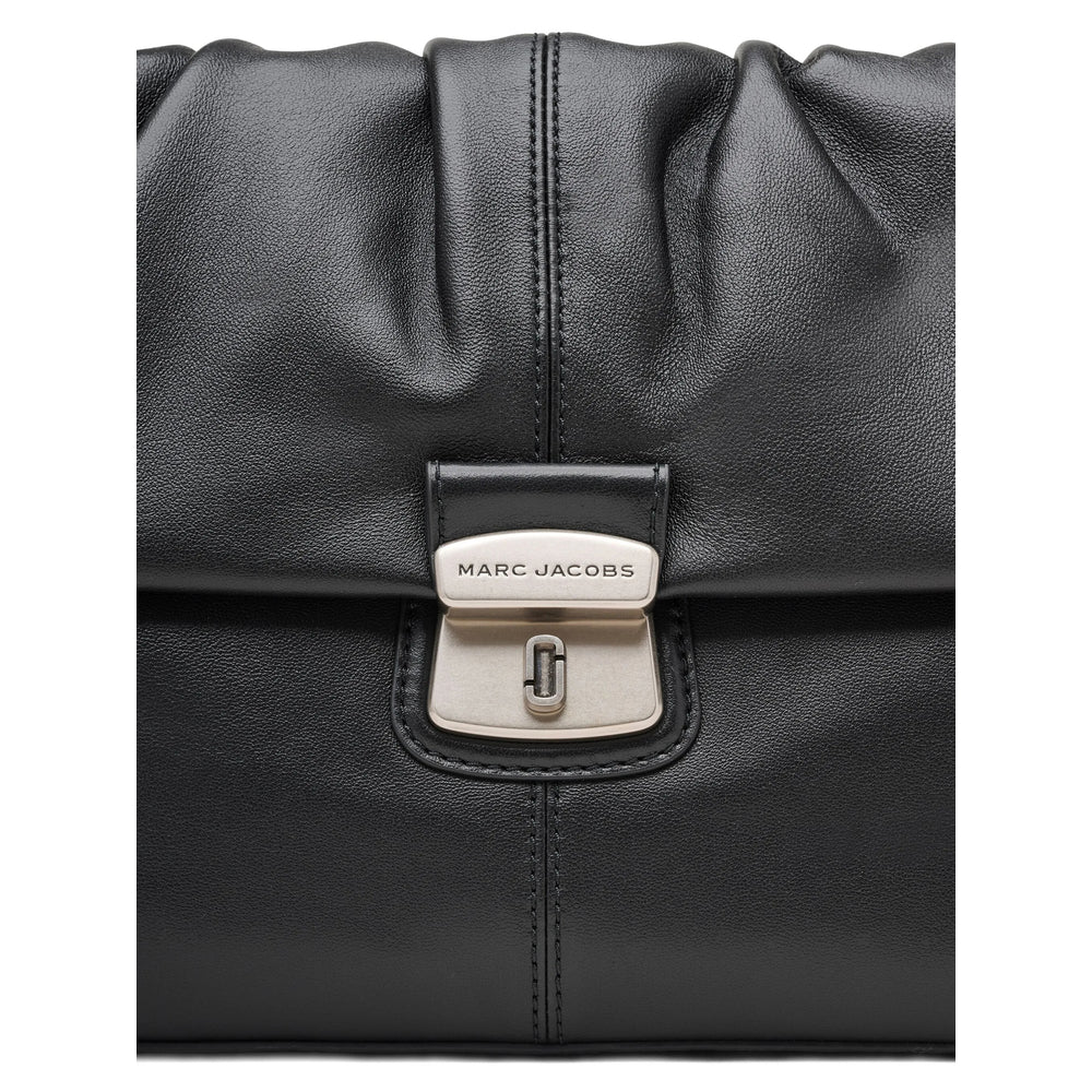Silver-tone Nappa Tote