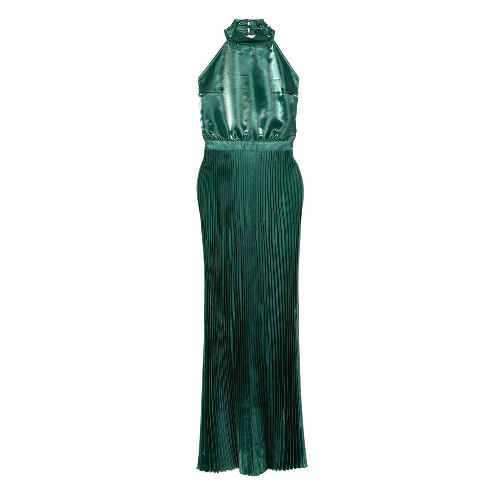 Pleated Halter Skirt
