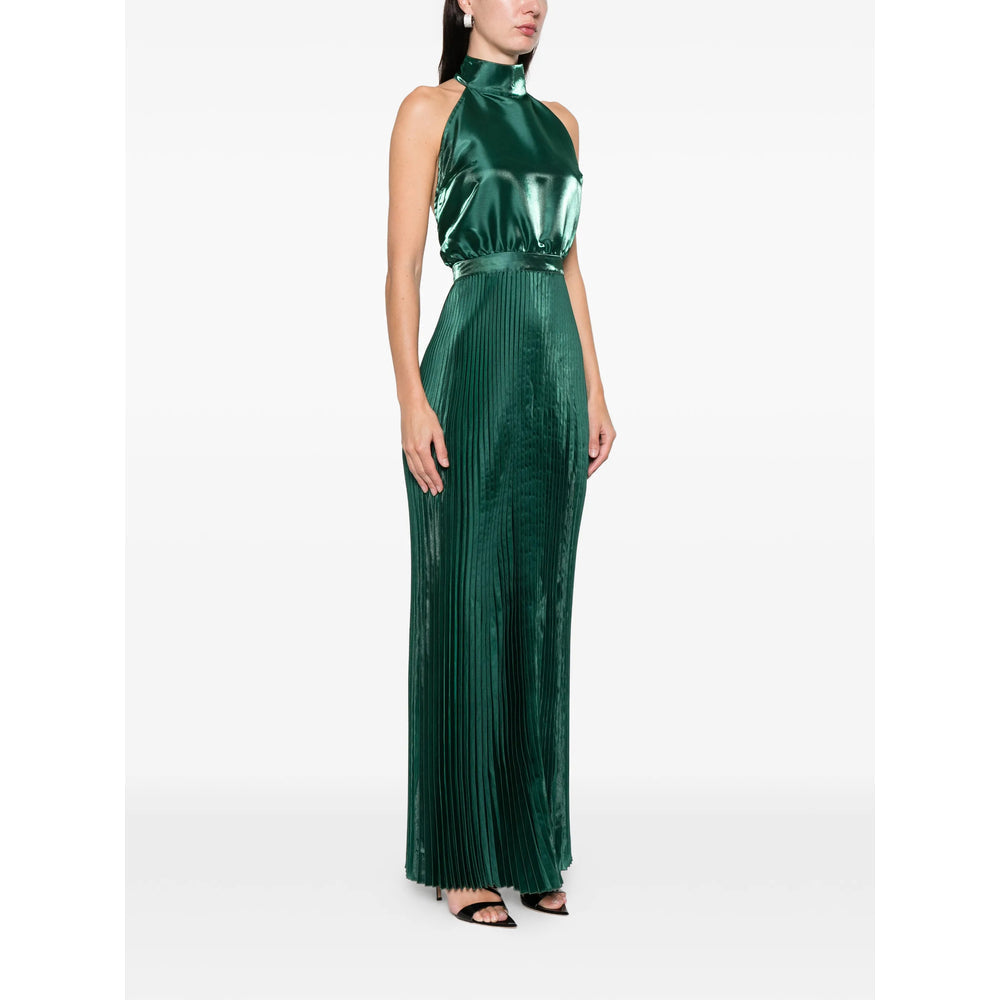 Pleated Halter Skirt
