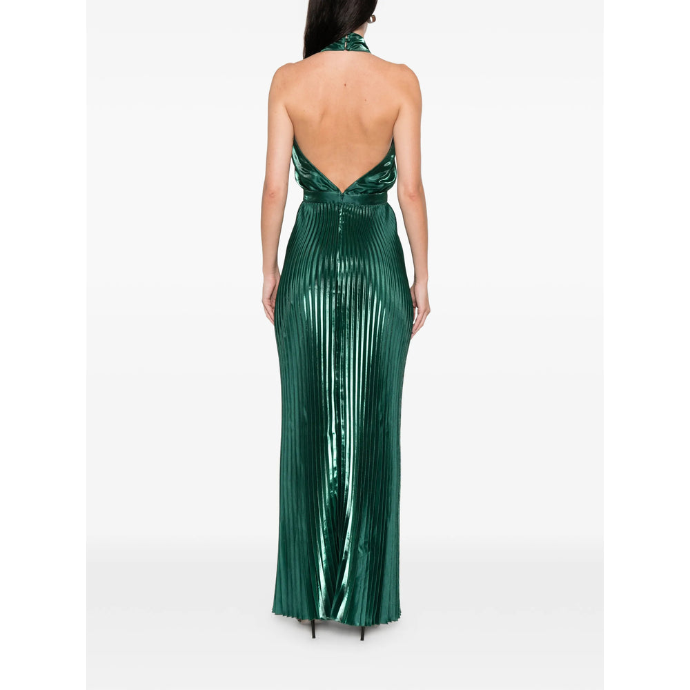 Pleated Halter Skirt