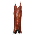 Bronze Accent V-neck