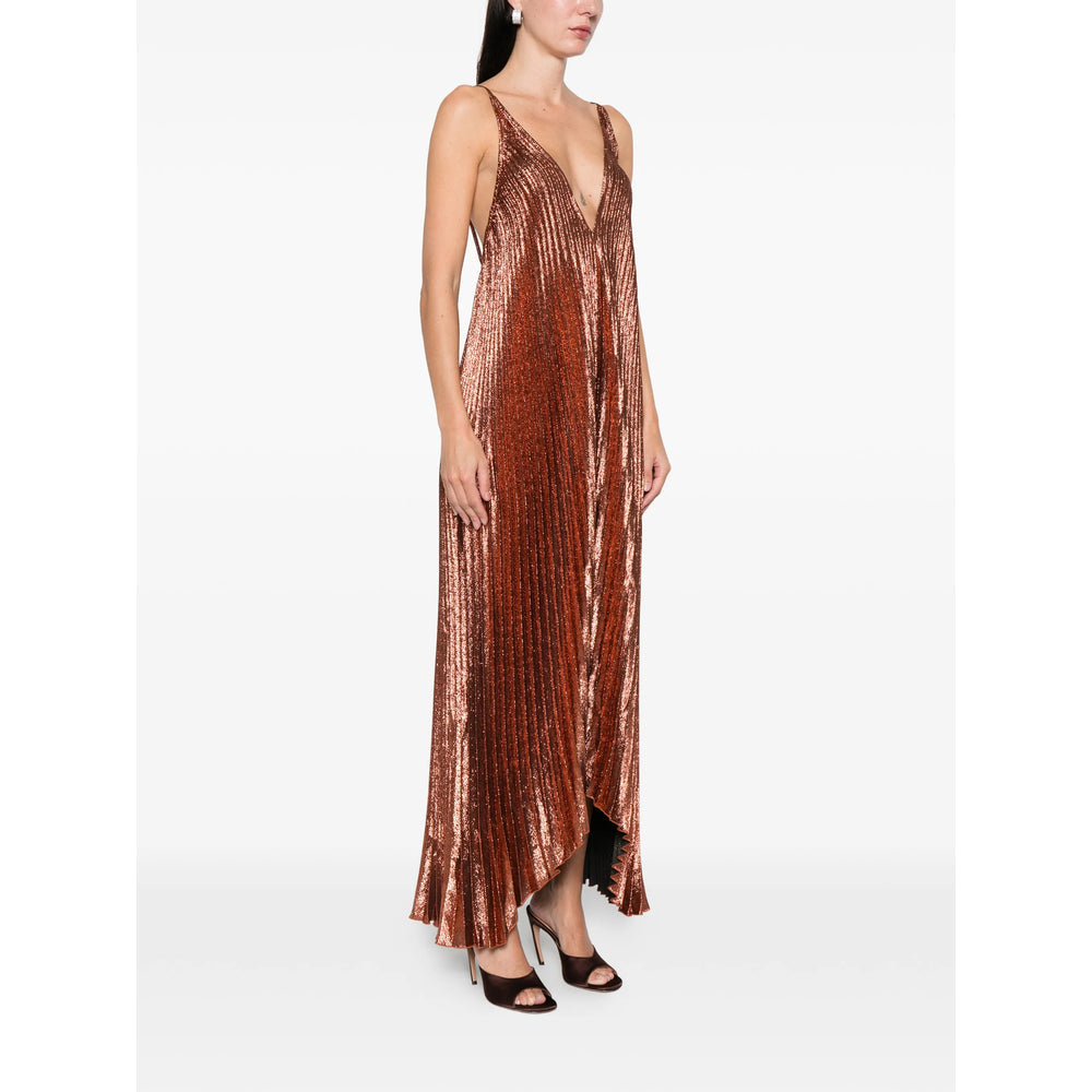 Bronze Accent V-neck
