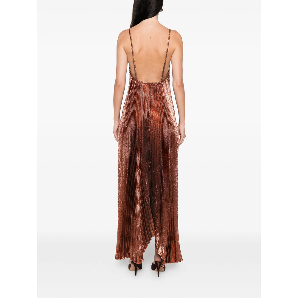 Bronze Accent V-neck
