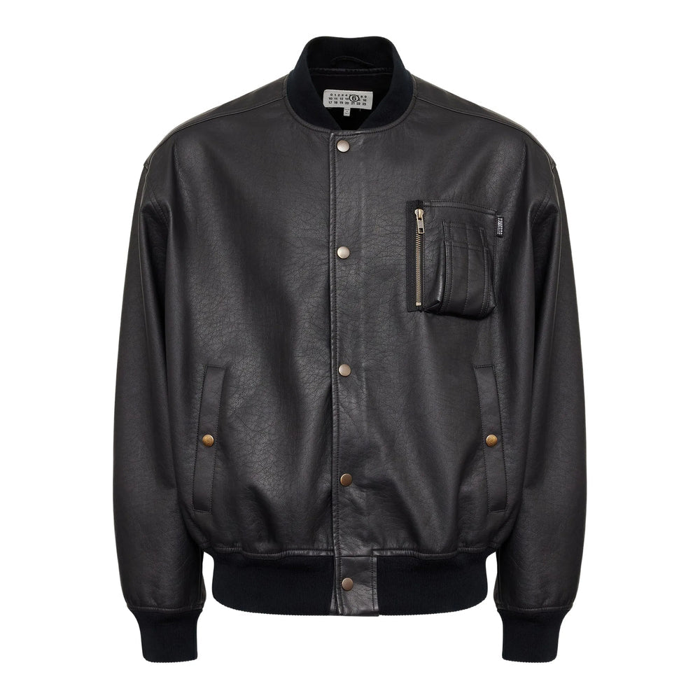 Clean-lined Ribbed Jacket