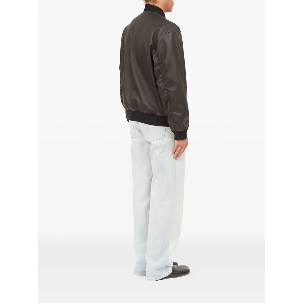 Clean-lined Ribbed Jacket