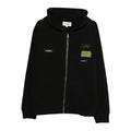 Sleek Black Hood Zip