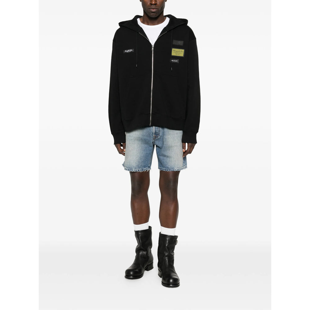 Sleek Black Hood Zip