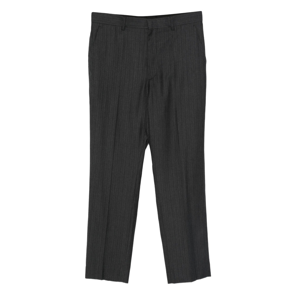 Dark Grey Pinstripe Belt