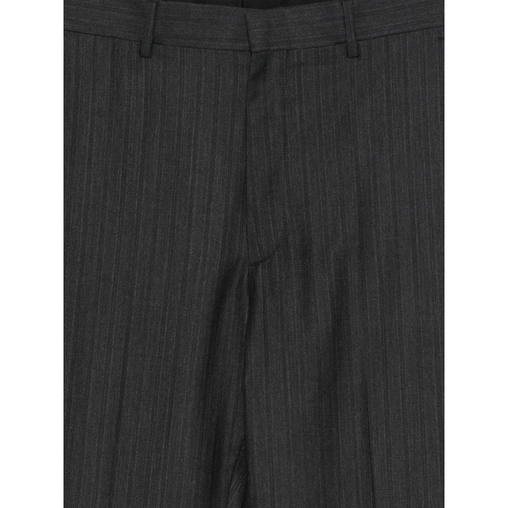Dark Grey Pinstripe Belt