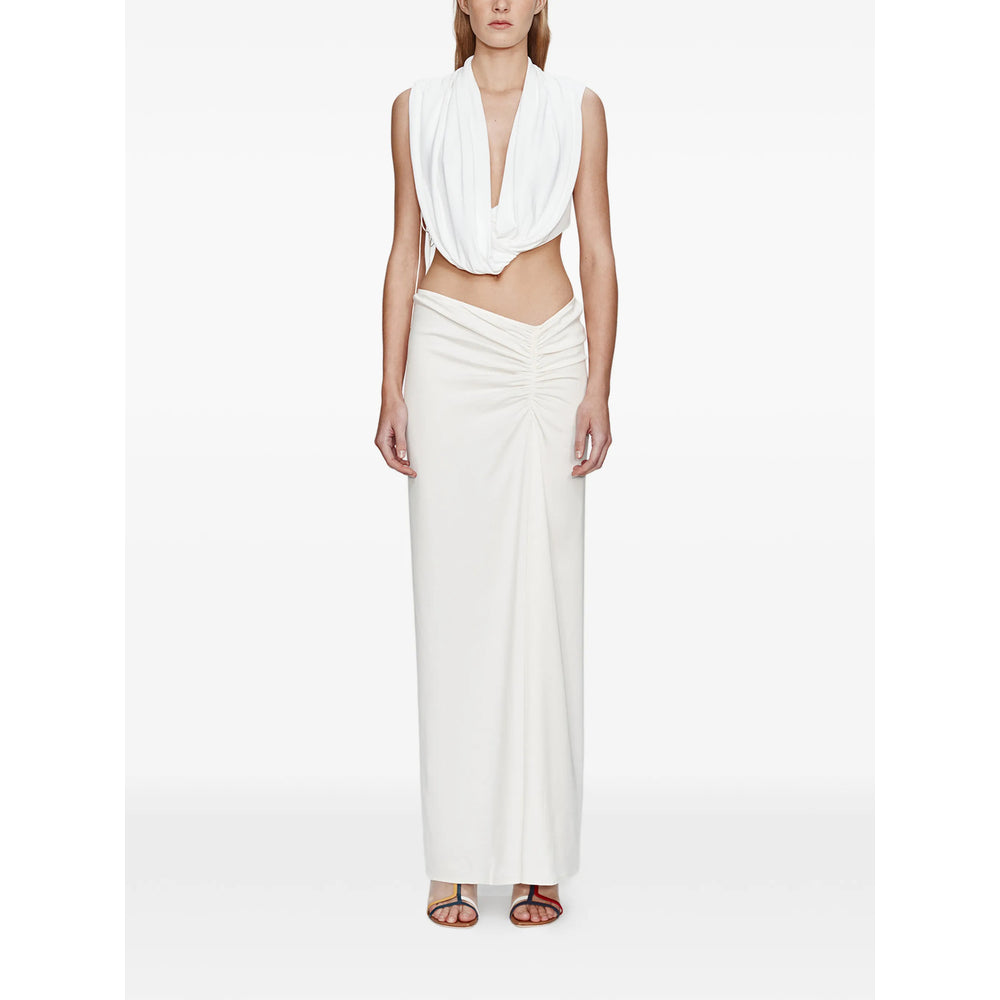 Streamlined Viscose Gown
