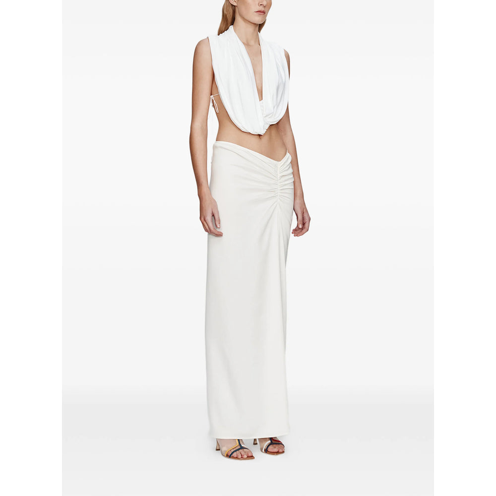 Streamlined Viscose Gown