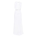 Draped Sleeveless Gown