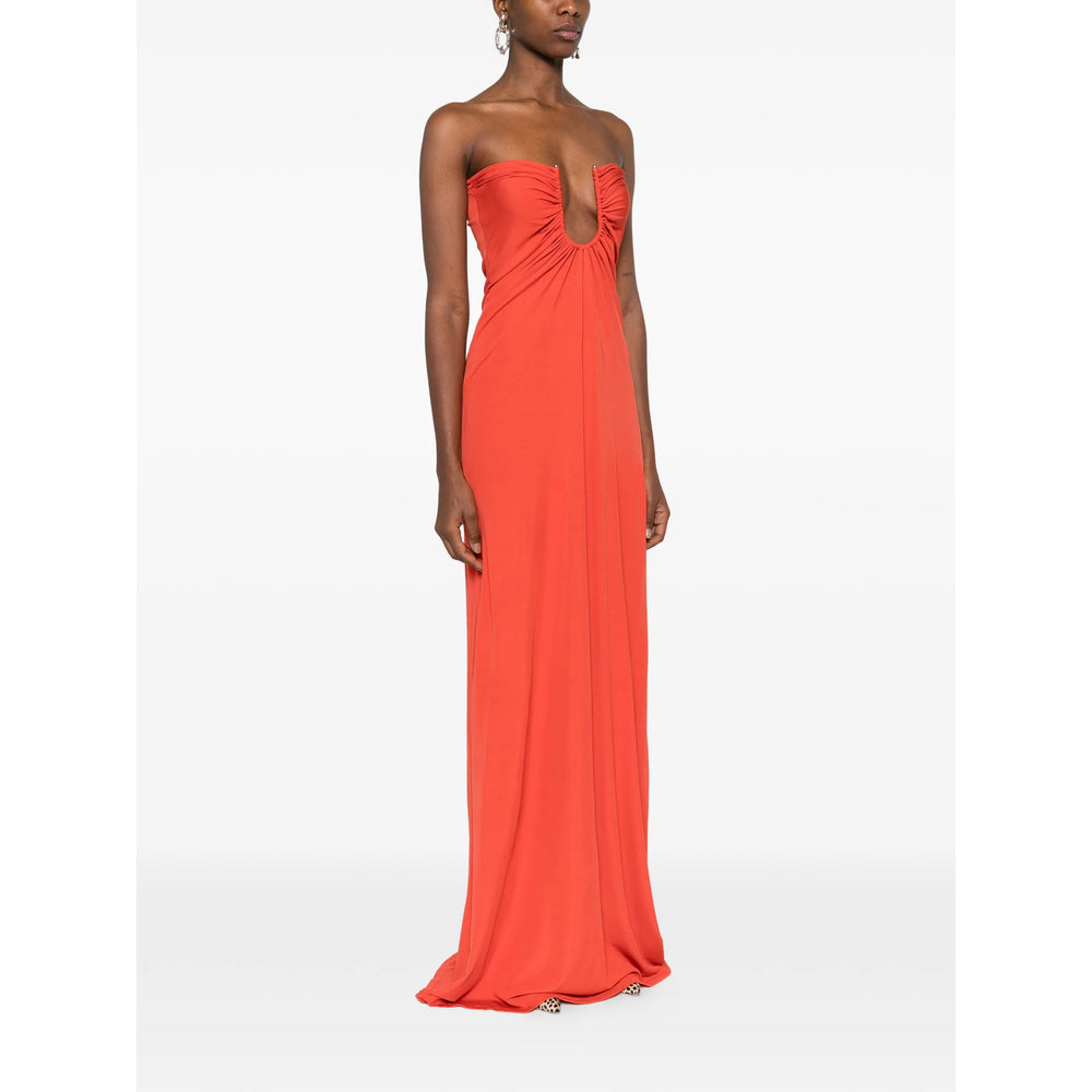 Bold Orange Viscose Vest