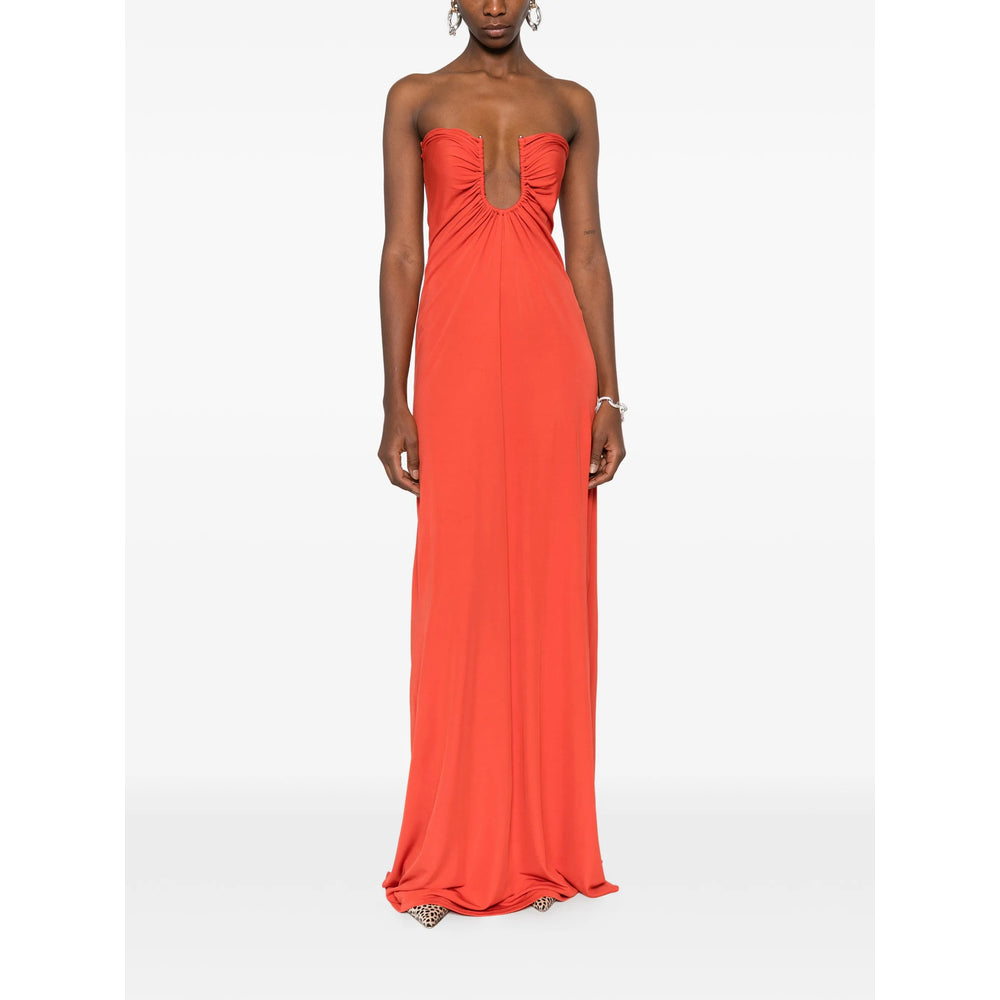 Bold Orange Viscose Vest