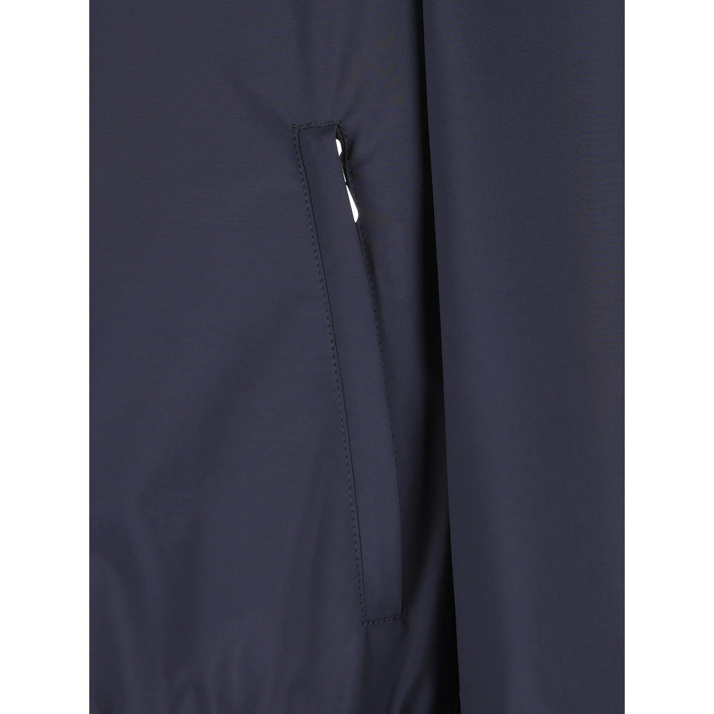 Navy Zip Shirt Jacket