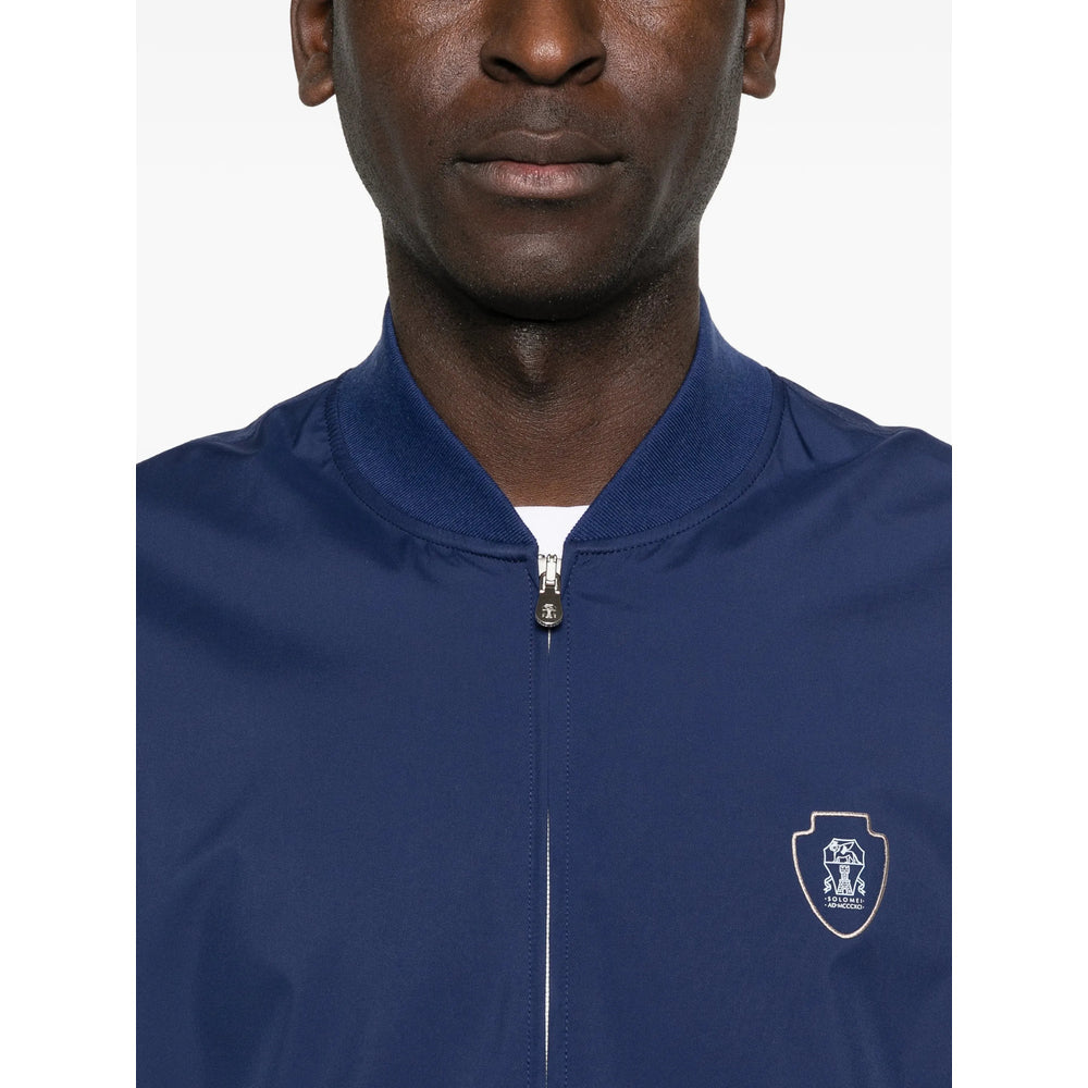 Sporty Logo Zip Top