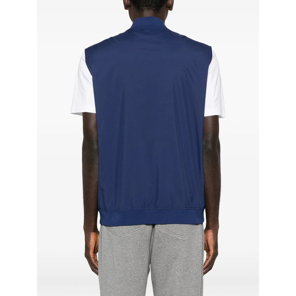 Sporty Logo Zip Top