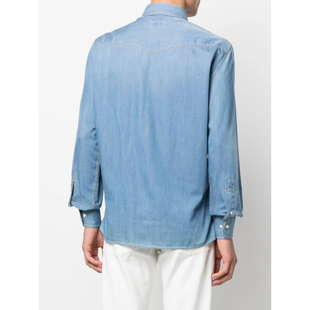 Classic Button Front Cotton Shirt