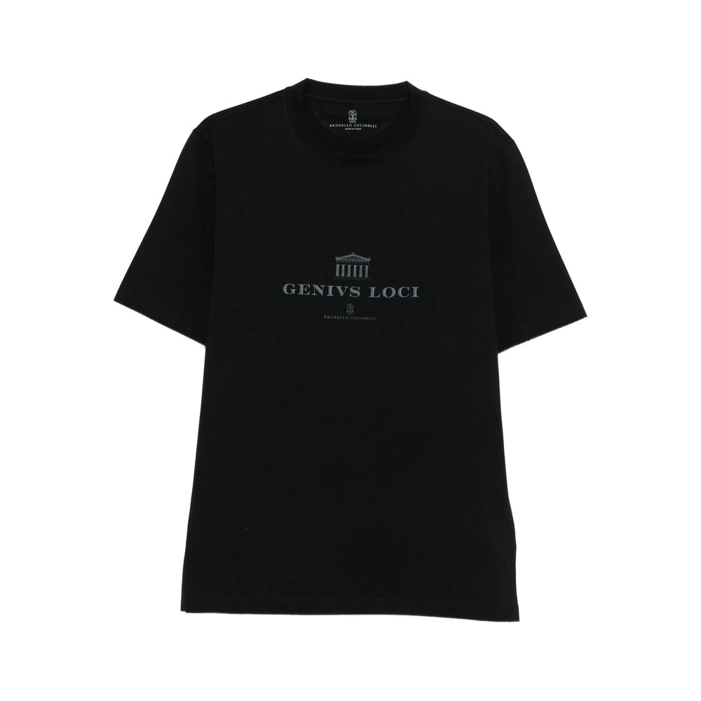 Sleek Graphic Round Tee