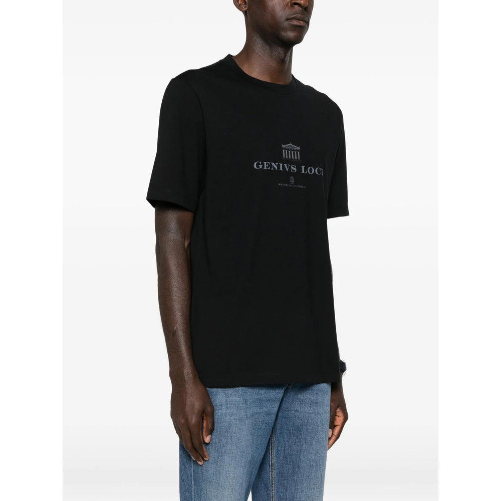 Sleek Graphic Round Tee