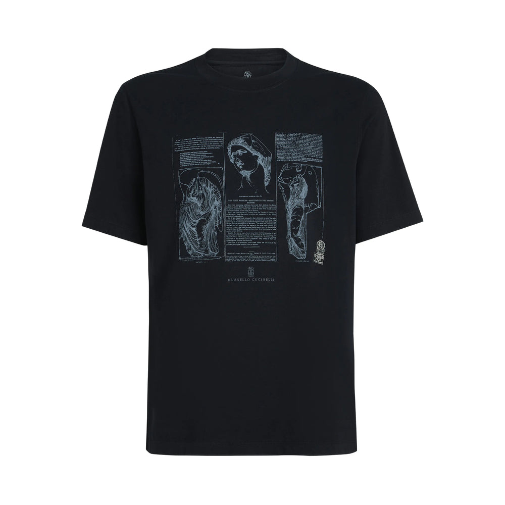 Timeless Black Cotton Tee