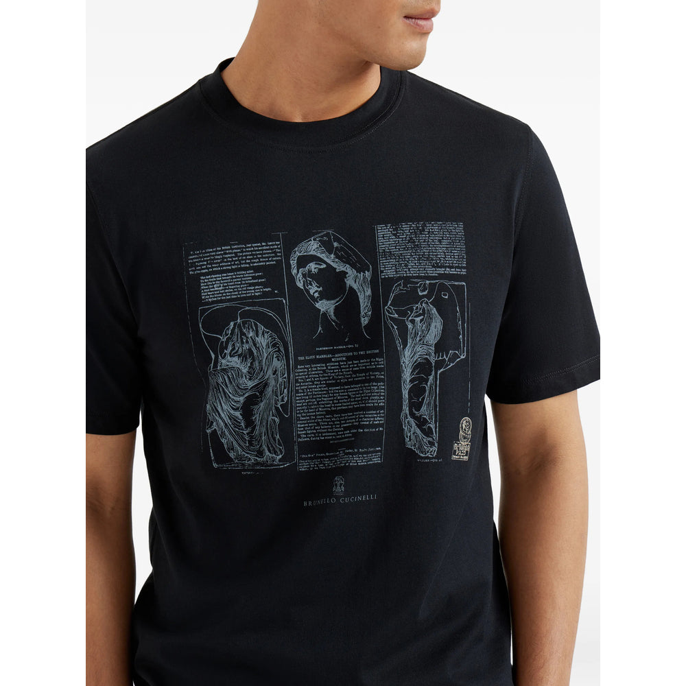 Timeless Black Cotton Tee