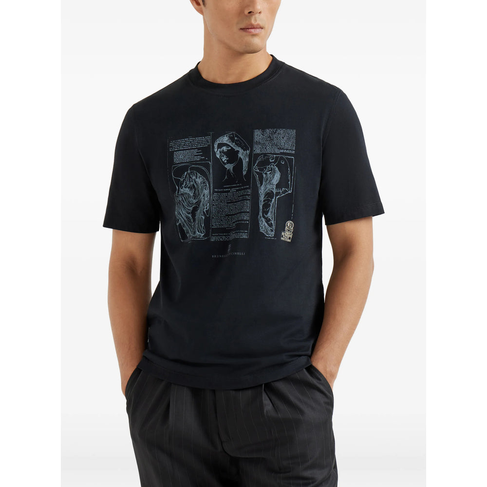 Timeless Black Cotton Tee