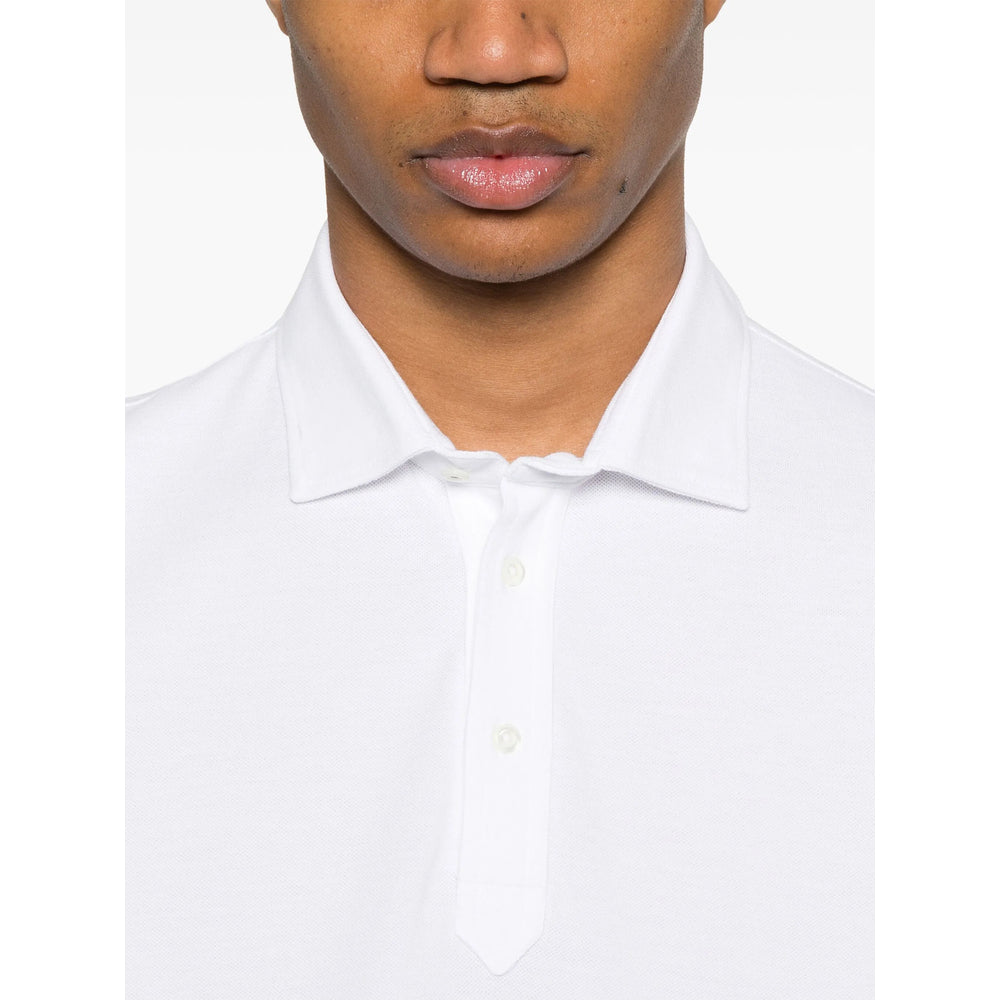 Crisp White Classic Button Shirt