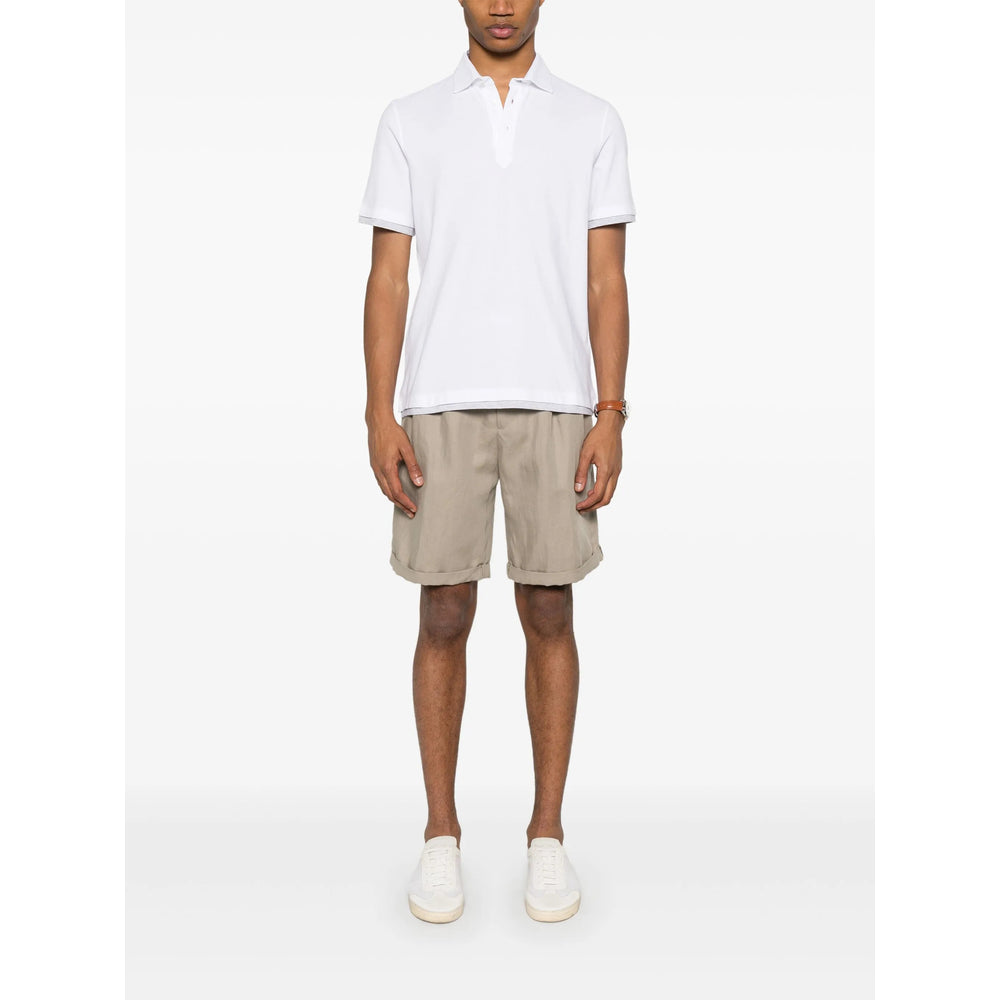 Crisp White Classic Button Shirt