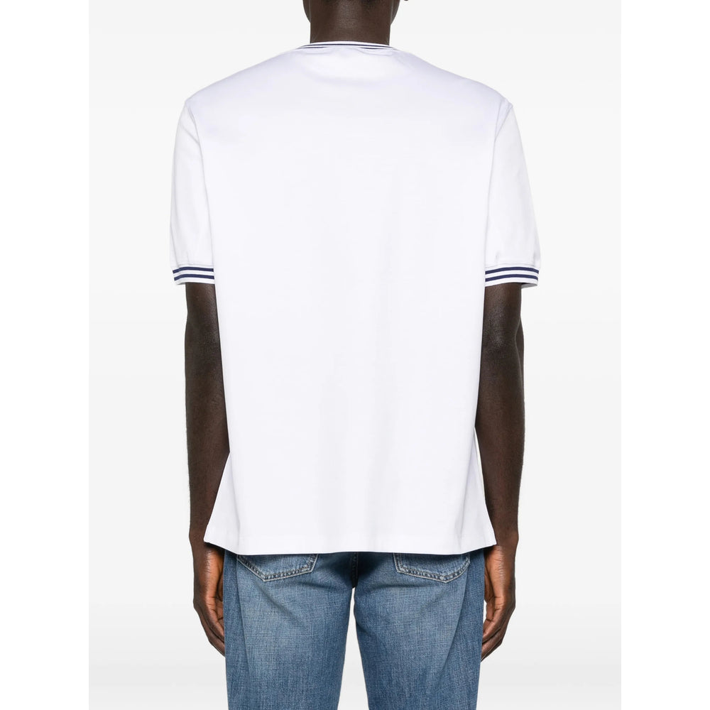 Elegant Crew Cotton Shirt