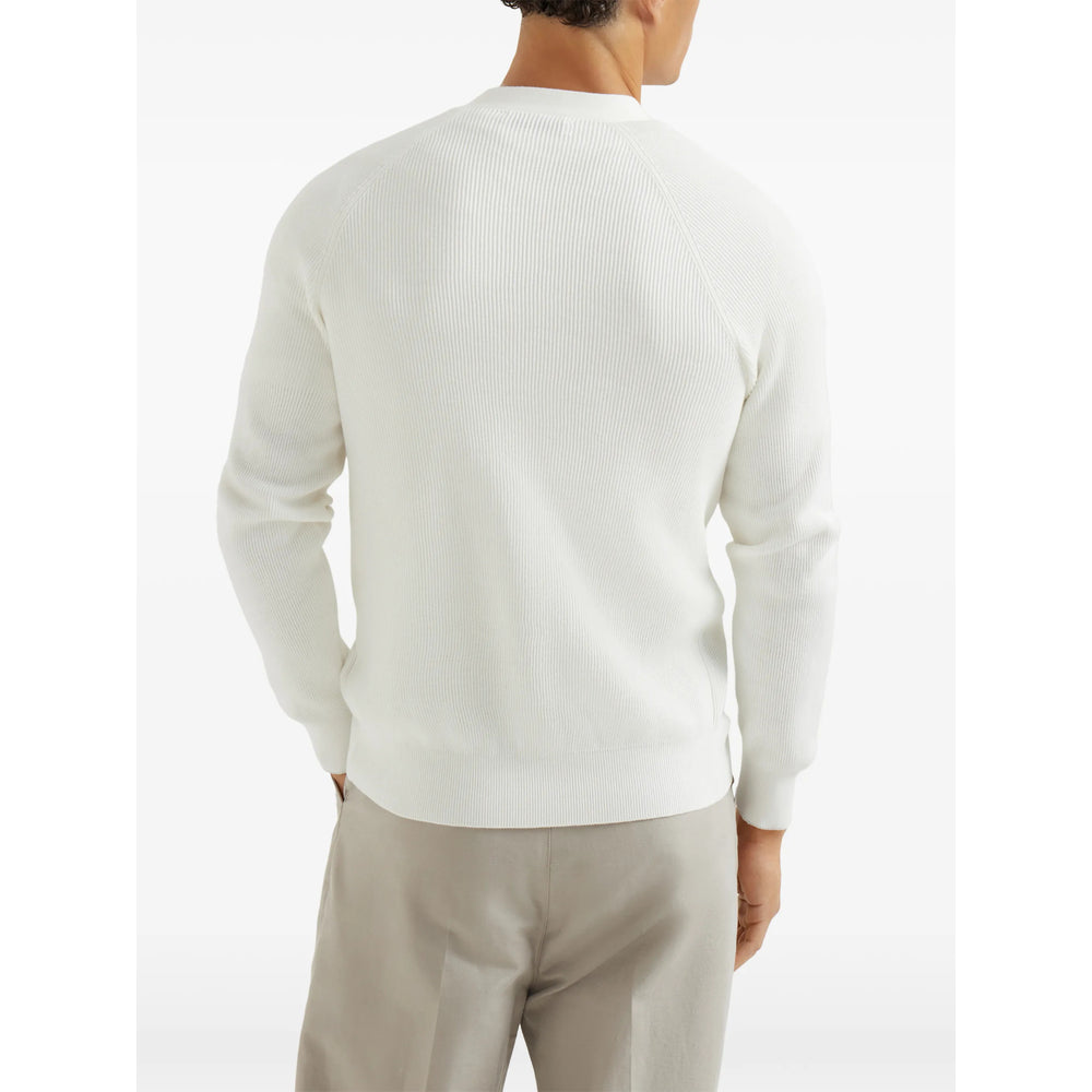 Soft Cotton Classic V Neck Sweater